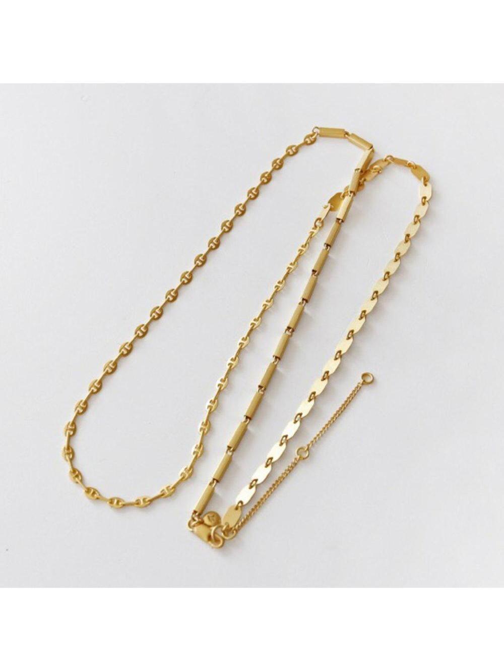 Madewell Mixed Mismatched Chain Long Necklace